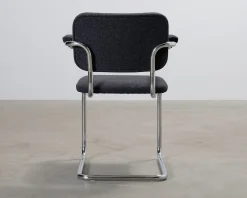 Knoll Cesca stol mörkgrå