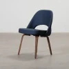 Knoll Eero Saarinen Executive Chair stol mörkblå