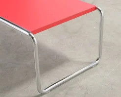 Knoll Laccio soffbord röd