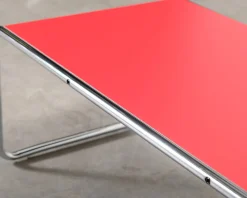 Knoll Laccio soffbord röd