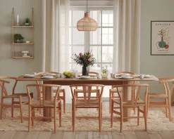 Kopparbo förlängningsbart matbord 180-240 cm ek