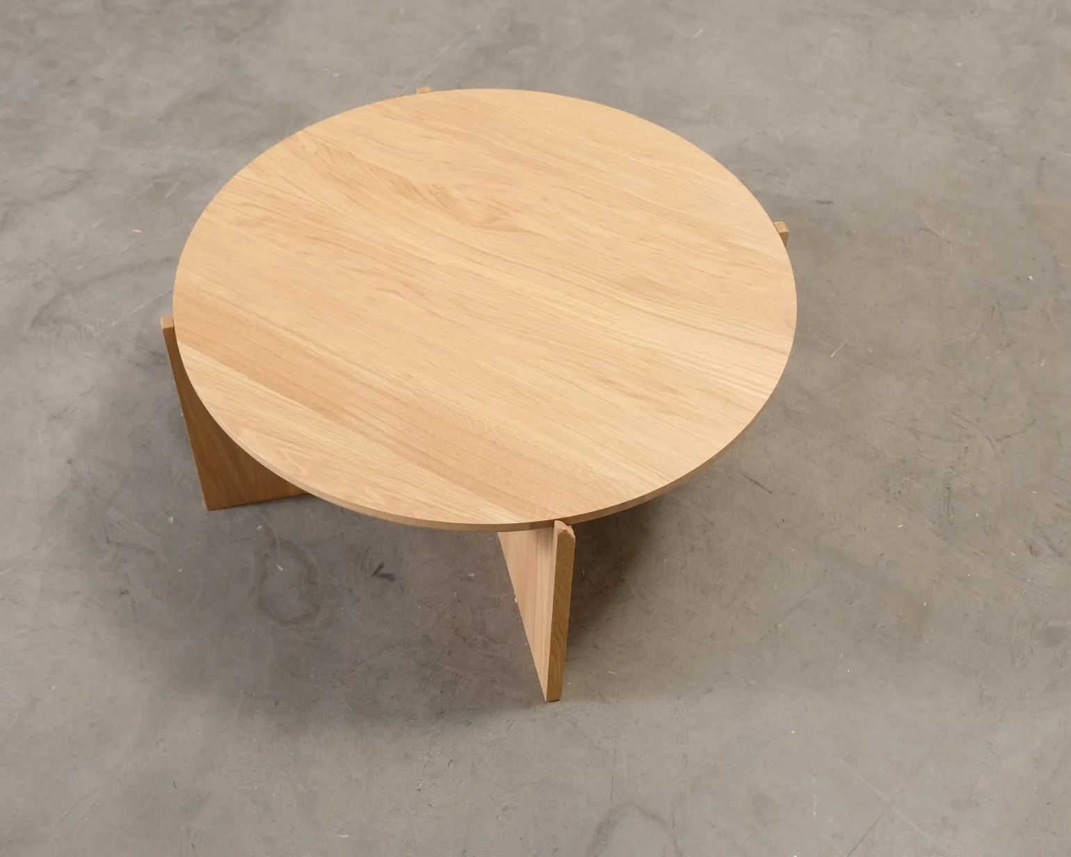 Kristina Dam Studio Simple XL soffbord ø 78 cm ek