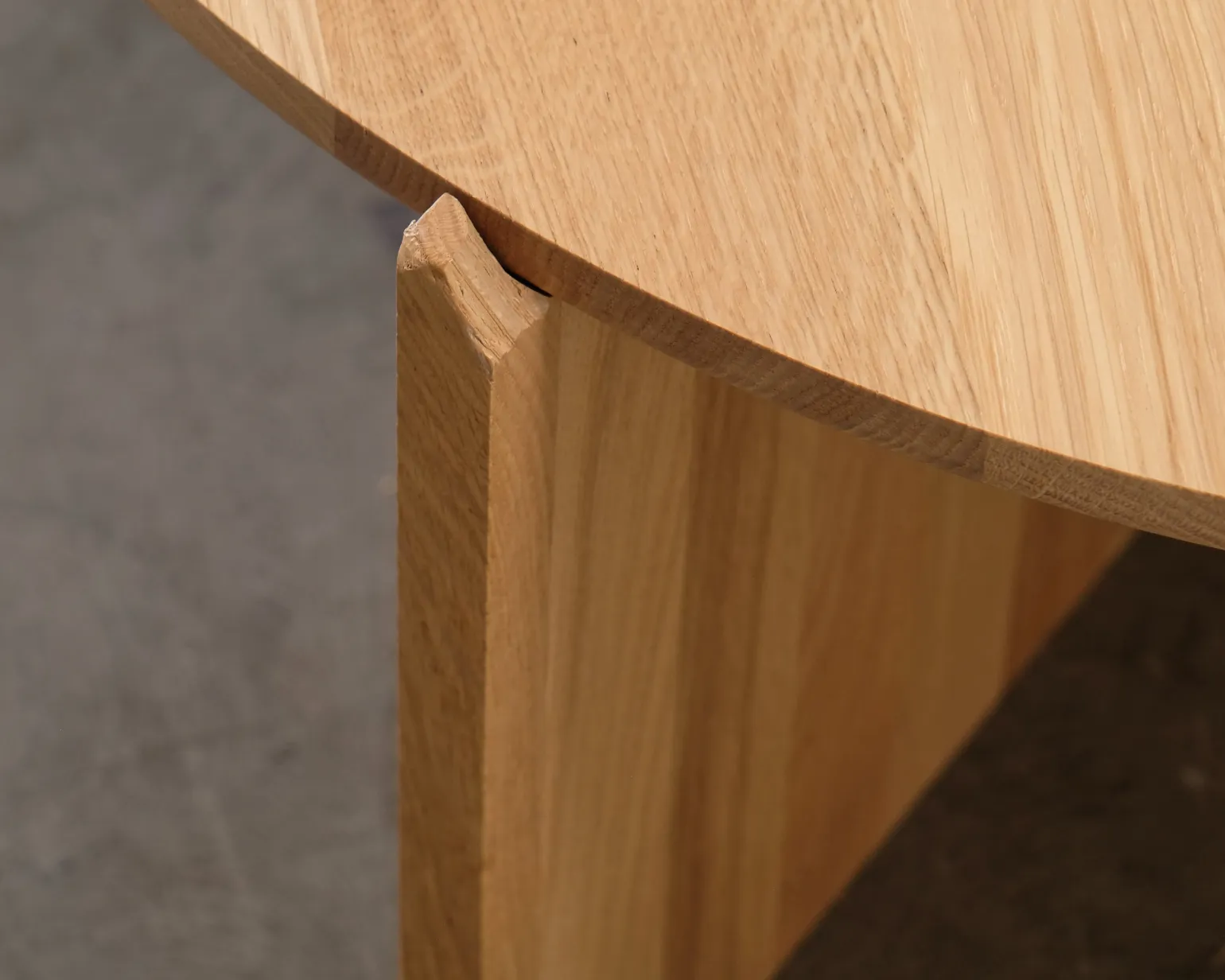 Kristina Dam Studio Simple XL soffbord ø 78 cm ek