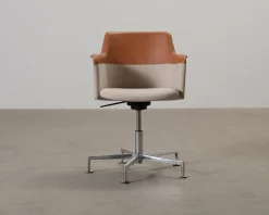 Lammhults Carousel kontorsstol brun / beige