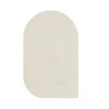 Layered Circular ullmatta 220 x 350 cm Bone White