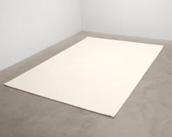 Layered Classic Solid Wool ullmatta 250 x 350 cm Bone White