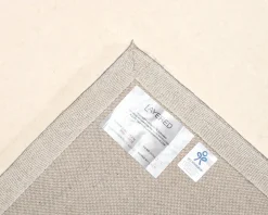 Layered Classic Solid Wool ullmatta 250 x 350 cm Bone White