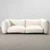 Layered Lotta Agaton 2-sits soffa naturvit