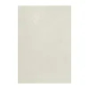 Layered Solid PET matta 257 x 350 cm Bone White