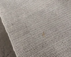 Layered Solid PET matta 257 x 350 cm Bone White