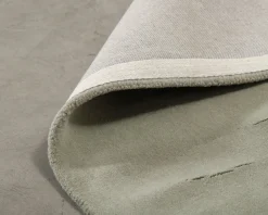 Layered Solid Wool matta 300 x 300 cm Sage