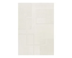 Layered Swedish Grace ullmatta 180 x 270 cm naturvit