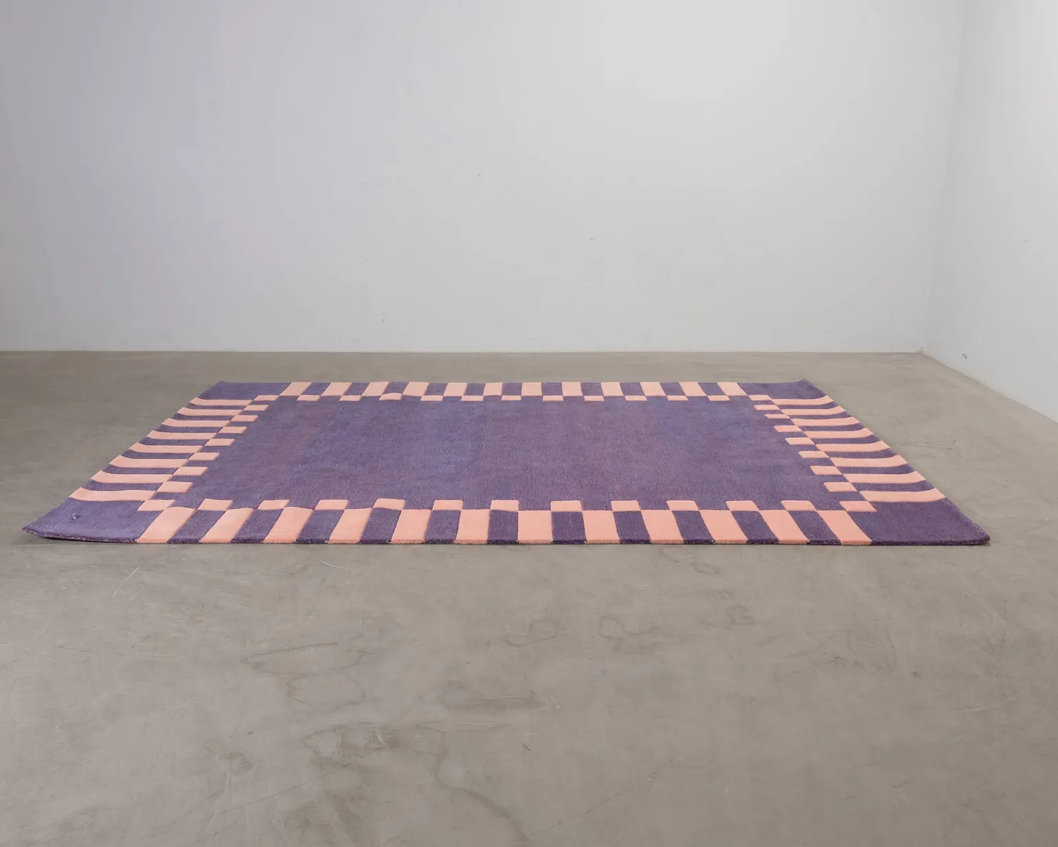 Layered Teklan Frame ullmatta 250 x 350 cm Cobalt Salmon