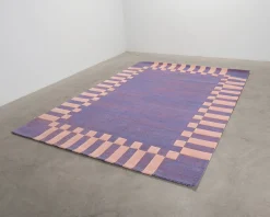 Layered Teklan Frame ullmatta 250 x 350 cm Cobalt Salmon