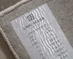 Linie Design Linael Poem ullmatta 170 x 240 cm beige