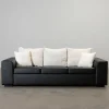 Link 3-sits soffa svart