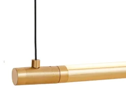 LOOM Design Straw pendellampa 200 cm mässing