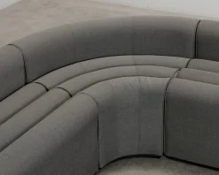 Lounge hörnsoffa mörkgrön