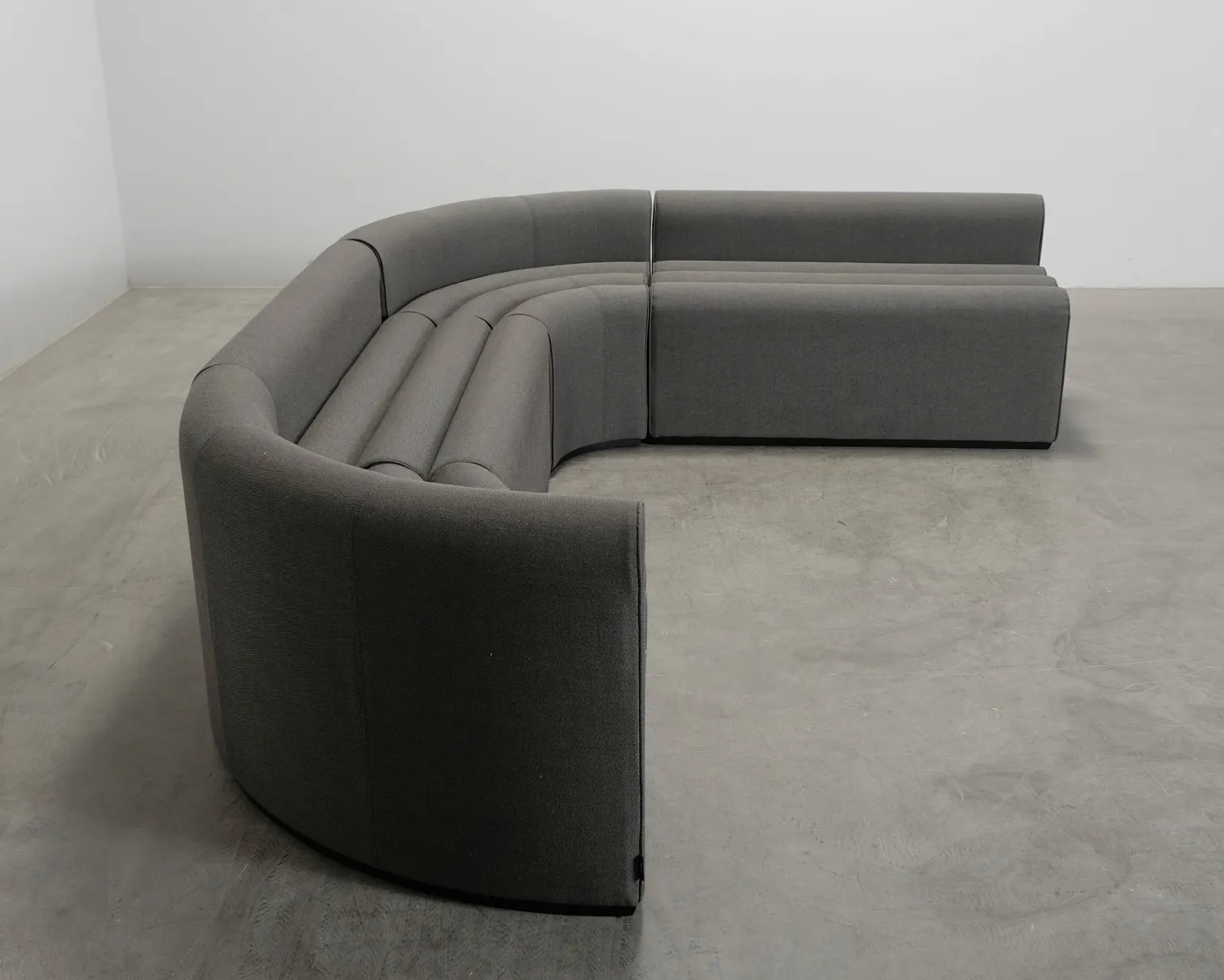 Lounge hörnsoffa mörkgrön