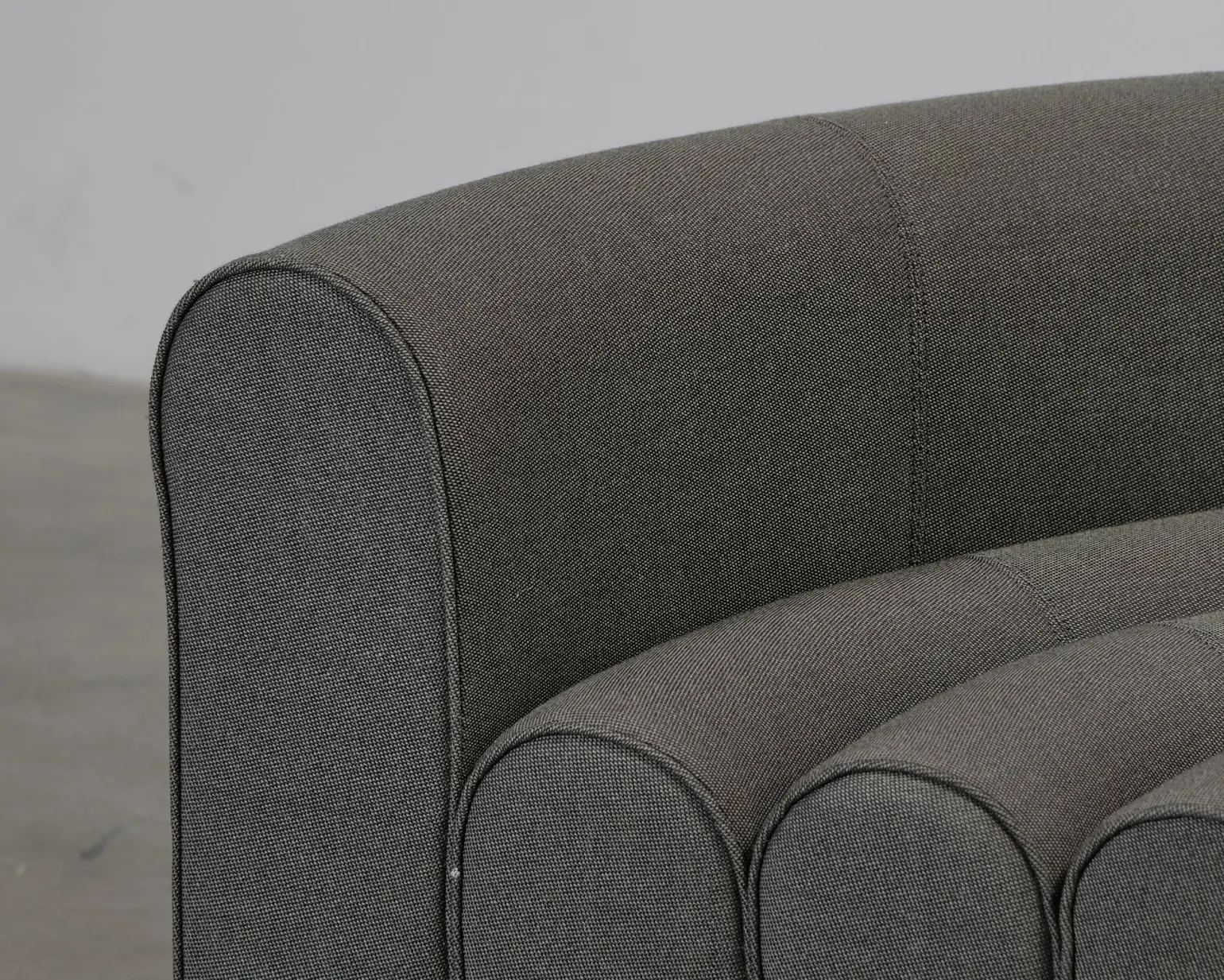 Lounge hörnsoffa mörkgrön