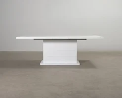 Malibu förlängningsbart matbord vit