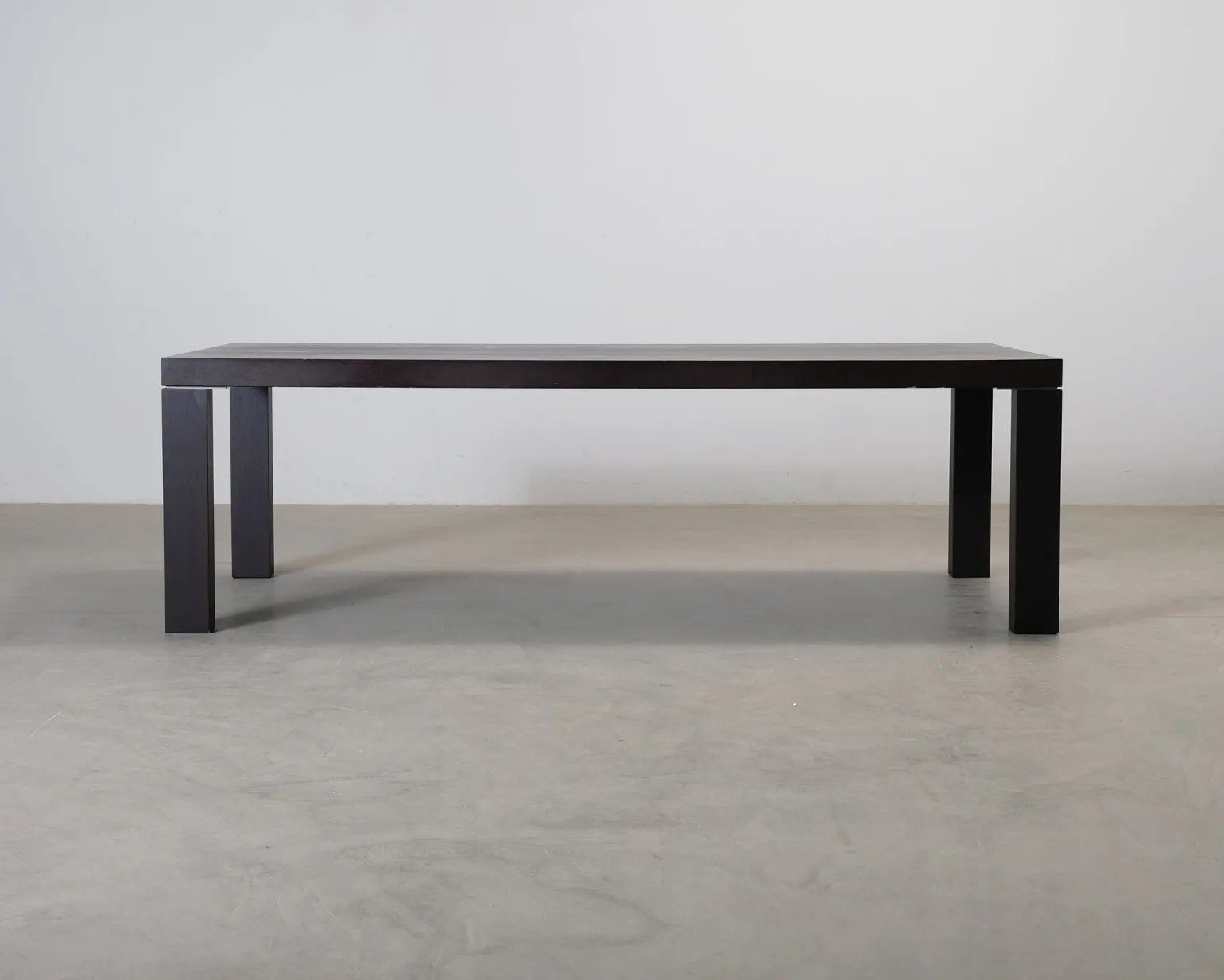 Matbord 240 cm svart