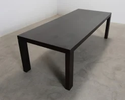 Matbord 240 cm svart
