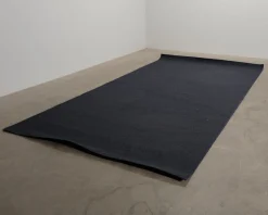 Matta 220 x 400 cm mörkblå