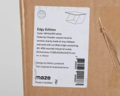 Maze Edgy Edition hylla vit