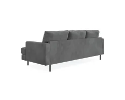 Menard Compact 3-sits divansoffa grå