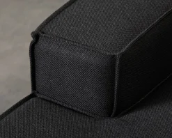 Micadoni Jodie 4-sits divansoffa grå