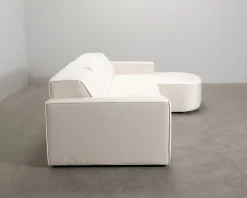 Micadoni Jodie 4-sits divansoffa ljusbeige