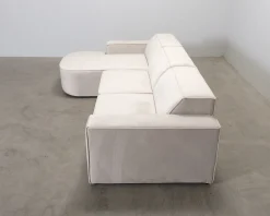 Micadoni Jodie 4-sits divansoffa ljusbeige