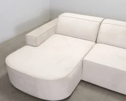 Micadoni Jodie 4-sits divansoffa ljusbeige