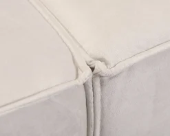 Micadoni Jodie 4-sits divansoffa ljusbeige