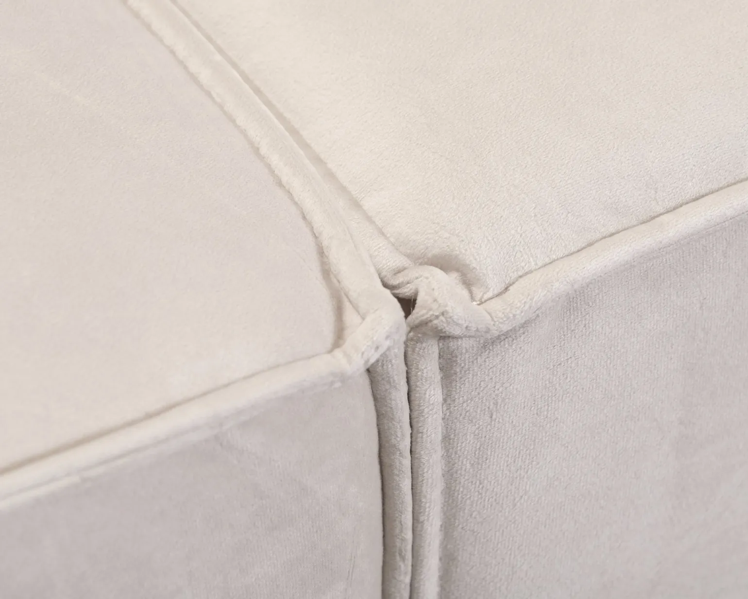 Micadoni Jodie 4-sits divansoffa ljusbeige