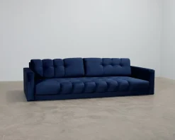 Micadoni Mamaia 4-sits soffa blå