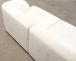 Micadoni Miley 3-sits soffa naturvit