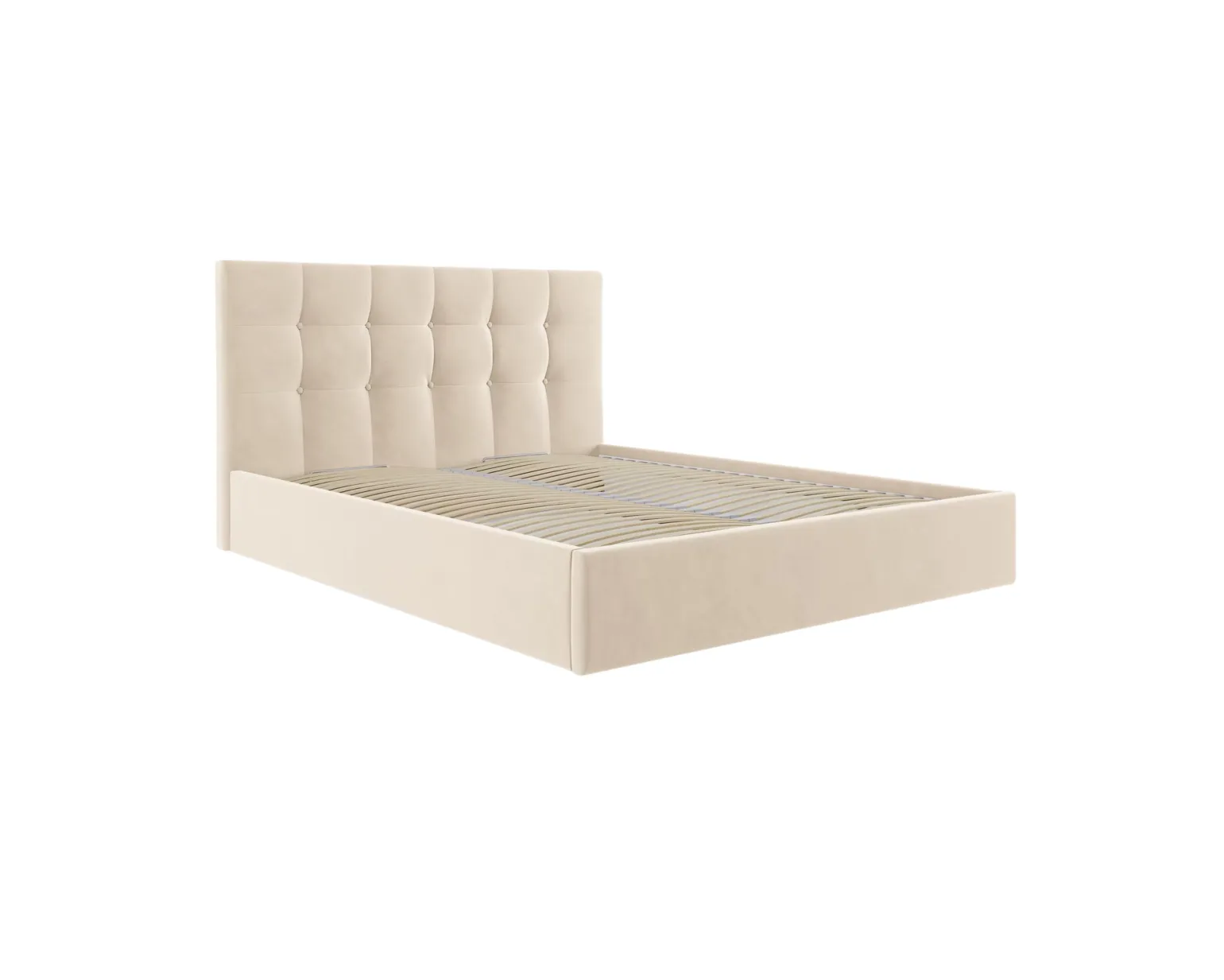 Micadoni Phaedra sängram 180 cm beige