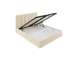 Micadoni Phaedra sängram 180 cm beige