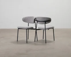 Micadoni Sander matstol grå, set of 2
