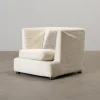 Minotti fåtölj naturvit