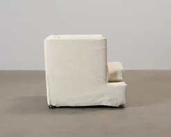 Minotti fåtölj naturvit