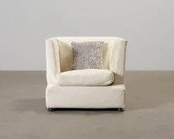 Minotti fåtölj naturvit