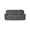 Mio Lazy 3-sits reclinersoffa grå