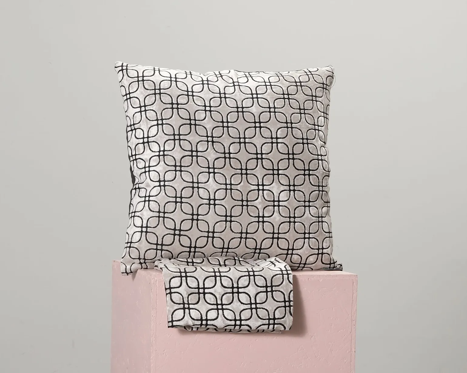 Mio Sixty kuddfodral 60 x 60 cm beige, set om 2