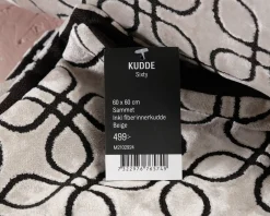 Mio Sixty kuddfodral 60 x 60 cm beige, set om 2