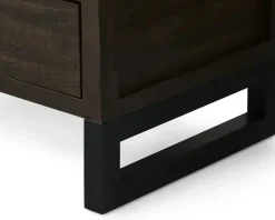 Mio Woodenforge TV-bänk mörkbrun