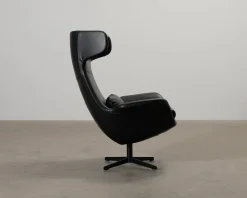Mirasol Highback Fåtölj läder svart