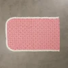 Mönstrad matta 150 x 239 cm röd